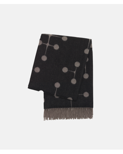 Vitra Eames Uldplaid - Sort - Charles & Ray Eames